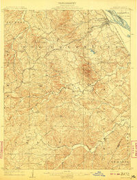 Weingarten Missouri Historical topographic map, 1:62500 scale, 15 X 15 Minute, Year 1909