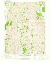 Winigan Missouri Historical topographic map, 1:24000 scale, 7.5 X 7.5 Minute, Year 1963