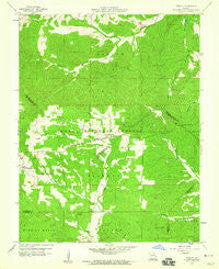 Womack Missouri Historical topographic map, 1:24000 scale, 7.5 X 7.5 Minute, Year 1959