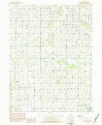 Wood Missouri Historical topographic map, 1:24000 scale, 7.5 X 7.5 Minute, Year 1983