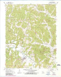 Zalma Missouri Historical topographic map, 1:24000 scale, 7.5 X 7.5 Minute, Year 1963