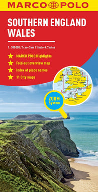 Buy map Wales and Southern England