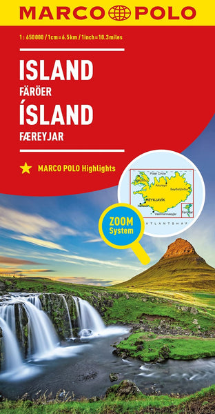 Buy map Iceland : Faroe Islands