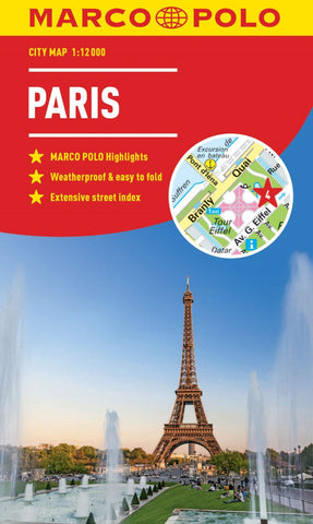 Buy map Paris City Map