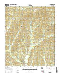 Altitude Mississippi Current topographic map, 1:24000 scale, 7.5 X 7.5 Minute, Year 2015