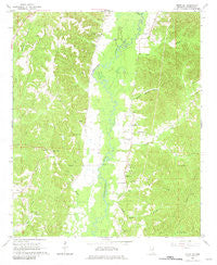 Amory SE Mississippi Historical topographic map, 1:24000 scale, 7.5 X 7.5 Minute, Year 1966