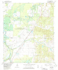 Avalon Mississippi Historical topographic map, 1:24000 scale, 7.5 X 7.5 Minute, Year 1982
