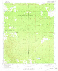 Barge Lake Mississippi Historical topographic map, 1:24000 scale, 7.5 X 7.5 Minute, Year 1973