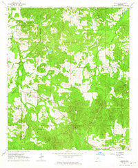 Barlow Mississippi Historical topographic map, 1:24000 scale, 7.5 X 7.5 Minute, Year 1963
