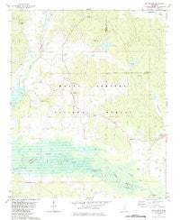 Bethlehem Mississippi Historical topographic map, 1:24000 scale, 7.5 X 7.5 Minute, Year 1982