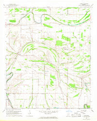 Boyer Mississippi Historical topographic map, 1:24000 scale, 7.5 X 7.5 Minute, Year 1967