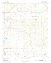 Boyer Mississippi Historical topographic map, 1:24000 scale, 7.5 X 7.5 Minute, Year 1967