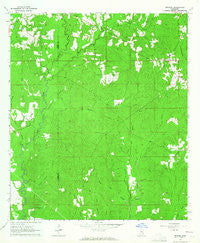 Brewer Mississippi Historical topographic map, 1:24000 scale, 7.5 X 7.5 Minute, Year 1963