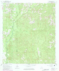 Brewer Mississippi Historical topographic map, 1:24000 scale, 7.5 X 7.5 Minute, Year 1963