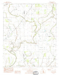 Brooks Mississippi Historical topographic map, 1:24000 scale, 7.5 X 7.5 Minute, Year 1983