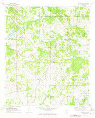 Brownsville Mississippi Historical topographic map, 1:24000 scale, 7.5 X 7.5 Minute, Year 1971
