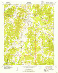 Burnsville Mississippi Historical topographic map, 1:24000 scale, 7.5 X 7.5 Minute, Year 1950