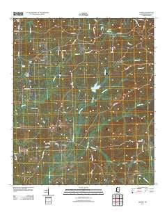 Camden Mississippi Historical topographic map, 1:24000 scale, 7.5 X 7.5 Minute, Year 2012