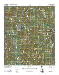 Caseyville Mississippi Historical topographic map, 1:24000 scale, 7.5 X 7.5 Minute, Year 2012