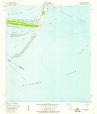 Cat Island Mississippi Historical topographic map, 1:24000 scale, 7.5 X 7.5 Minute, Year 1951