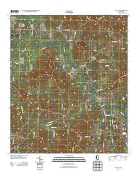 Cayuga Mississippi Historical topographic map, 1:24000 scale, 7.5 X 7.5 Minute, Year 2012