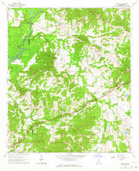 Cayuga Mississippi Historical topographic map, 1:24000 scale, 7.5 X 7.5 Minute, Year 1963
