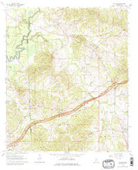 Cayuga Mississippi Historical topographic map, 1:24000 scale, 7.5 X 7.5 Minute, Year 1963