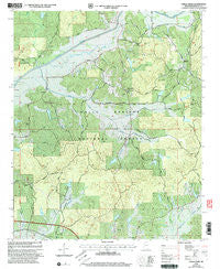 Chilli Creek Mississippi Historical topographic map, 1:24000 scale, 7.5 X 7.5 Minute, Year 2000