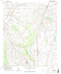 Coahoma Mississippi Historical topographic map, 1:24000 scale, 7.5 X 7.5 Minute, Year 1964
