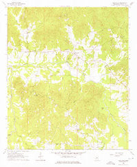 Dentville Mississippi Historical topographic map, 1:24000 scale, 7.5 X 7.5 Minute, Year 1963