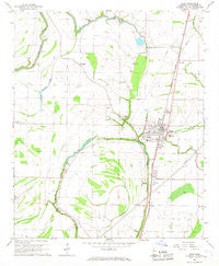 Drew Mississippi Historical topographic map, 1:24000 scale, 7.5 X 7.5 Minute, Year 1966