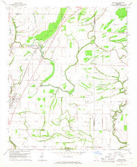 Duncan Mississippi Historical topographic map, 1:24000 scale, 7.5 X 7.5 Minute, Year 1967