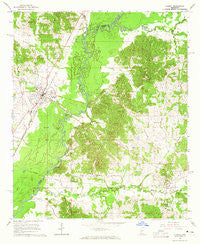 Durant Mississippi Historical topographic map, 1:24000 scale, 7.5 X 7.5 Minute, Year 1964