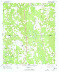Eastabuchie Mississippi Historical topographic map, 1:24000 scale, 7.5 X 7.5 Minute, Year 1965
