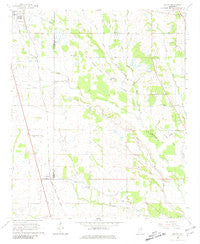 Egypt Mississippi Historical topographic map, 1:24000 scale, 7.5 X 7.5 Minute, Year 1965