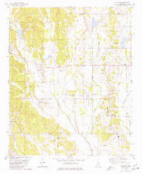 Ellistown Mississippi Historical topographic map, 1:24000 scale, 7.5 X 7.5 Minute, Year 1980