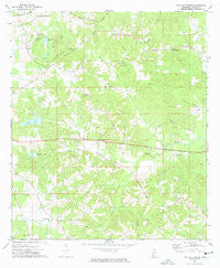 Fair Oak Springs Mississippi Historical topographic map, 1:24000 scale, 7.5 X 7.5 Minute, Year 1972