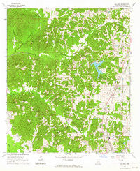 Gallman Mississippi Historical topographic map, 1:24000 scale, 7.5 X 7.5 Minute, Year 1963