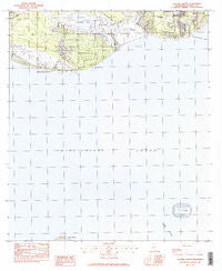 Gautier South Mississippi Historical topographic map, 1:24000 scale, 7.5 X 7.5 Minute, Year 1982