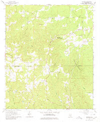 Gholson Mississippi Historical topographic map, 1:24000 scale, 7.5 X 7.5 Minute, Year 1963