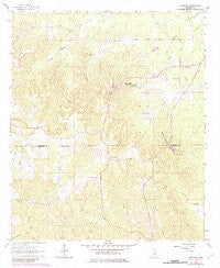 Gholson Mississippi Historical topographic map, 1:24000 scale, 7.5 X 7.5 Minute, Year 1963