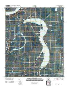 Glen Allan Mississippi Historical topographic map, 1:24000 scale, 7.5 X 7.5 Minute, Year 2011