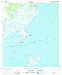 Grand Island Pass Mississippi Historical topographic map, 1:24000 scale, 7.5 X 7.5 Minute, Year 1956