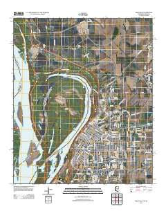 Greenville Mississippi Historical topographic map, 1:24000 scale, 7.5 X 7.5 Minute, Year 2012