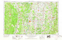 Greenwood Mississippi Historical topographic map, 1:250000 scale, 1 X 2 Degree, Year 1953
