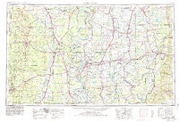 Greenwood Mississippi Historical topographic map, 1:250000 scale, 1 X 2 Degree, Year 1953