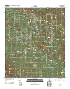 Hale Mississippi Historical topographic map, 1:24000 scale, 7.5 X 7.5 Minute, Year 2012
