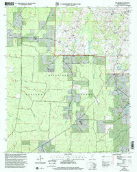 Hillsboro Mississippi Historical topographic map, 1:24000 scale, 7.5 X 7.5 Minute, Year 2000