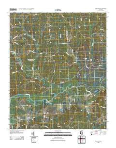 Holcomb Mississippi Historical topographic map, 1:24000 scale, 7.5 X 7.5 Minute, Year 2012