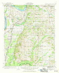 Horn Lake Mississippi Historical topographic map, 1:62500 scale, 15 X 15 Minute, Year 1932